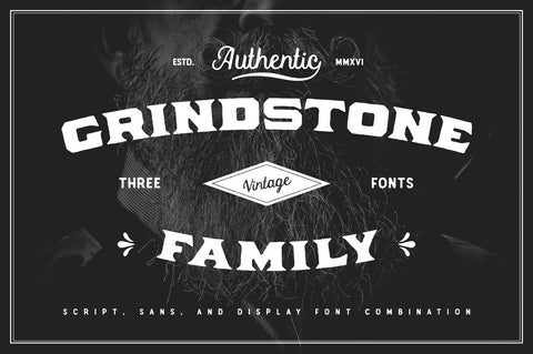Grindstone Font Family