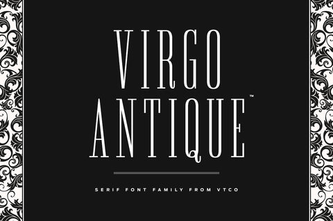 Virgo Antique™ Font Family